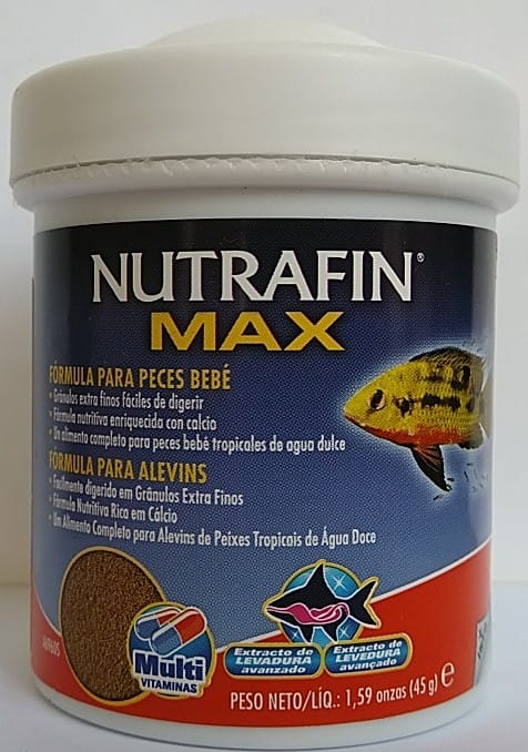 Nutrafin Max Fórmula para peces bebé (alevines)